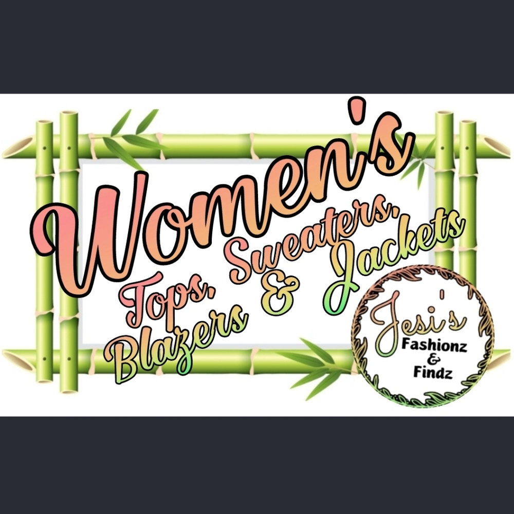 ★WOMENS BLAZERS, SWEATERS, TOPS & JACKETS ★ 25% OFF BUNDLES OF 3 OR MORE